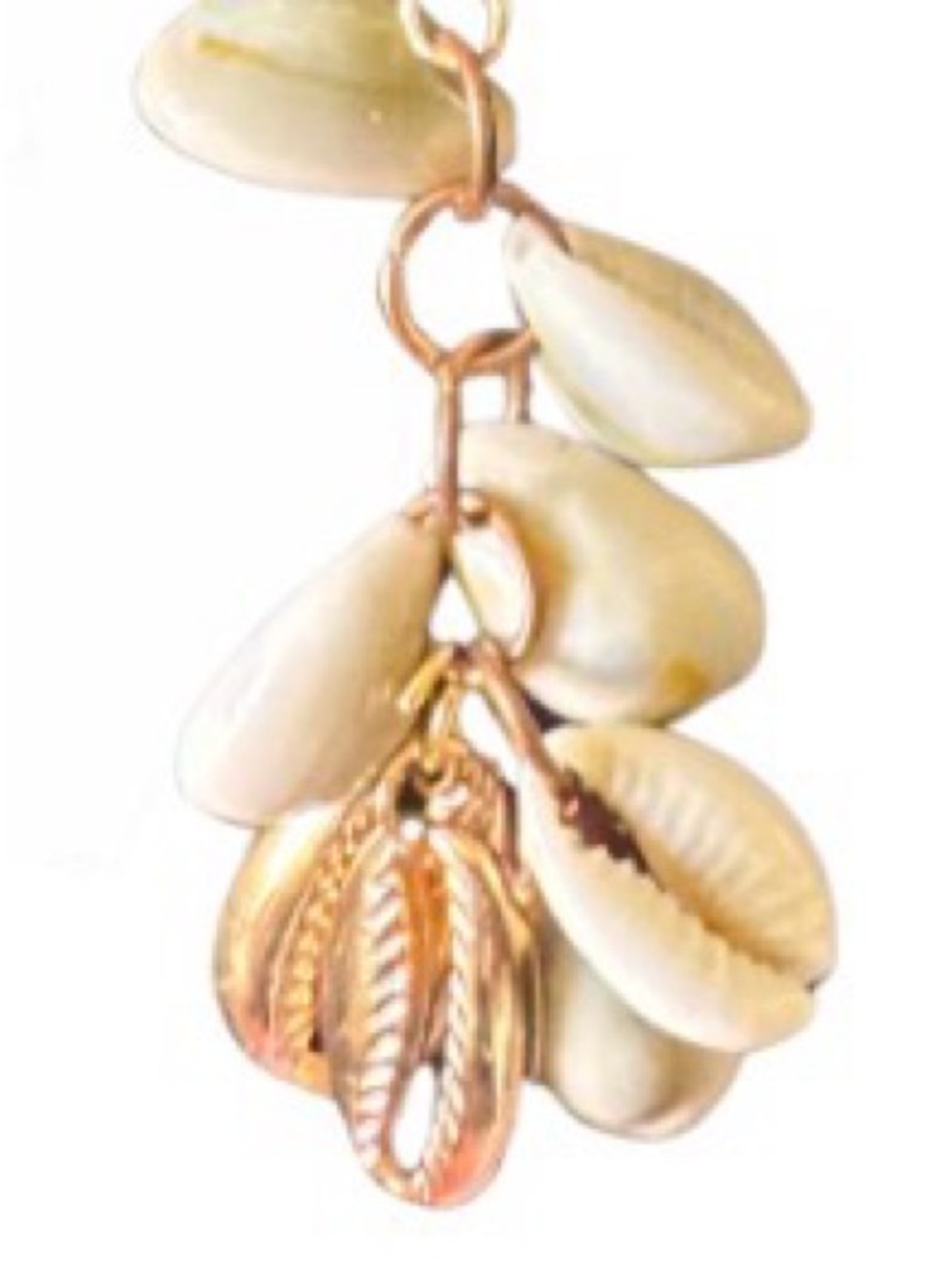 Reversible Hand Crafted Cowrie  Shell Necklace - Picture 9 of 9